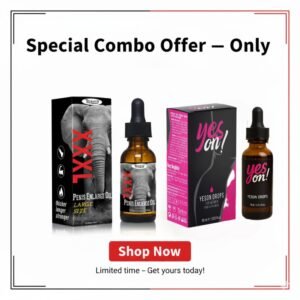 زيت للرجال xxl + قطرة yes one للنساء